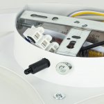 KIK KX3175 LED Stmívatelné dětské stropní svítidlo LED, 40W, měsíc