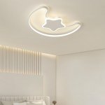 KIK KX3175 LED Stmívatelné dětské stropní svítidlo LED, 40W, měsíc