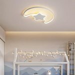 KIK KX3175 LED Stmívatelné dětské stropní svítidlo LED, 40W, měsíc