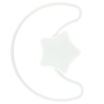 KIK KX3175 LED stmievateľné detské stropné svietidlo LED, 40W, Moon