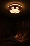 KIK KX3169 Stmievateľné detské stropné svietidlo LED, 60 W, králik