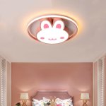 KIK KX3169 Stmievateľné detské stropné svietidlo LED, 60 W, králik