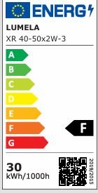 KIK KX3166 LED stmievateľné detské stropné svietidlo LED, 30 W, modrý oblak