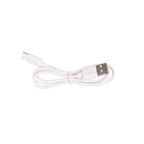 Ruhhy 25567 Ventilátor s klipem USB, 1200 mAh, USB-C, černý