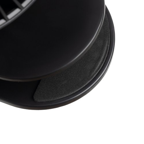 Ruhhy 25567 Ventilátor s klipem USB, 1200 mAh, USB-C, černý