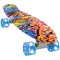MalPlay Pennyboard se svítícími LED kolečky 56 cm, Graffity
