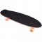 MalPlay Pennyboard se svítícími LED kolečky 68,5 x 20 cm, duhový potisk