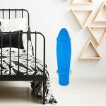 MalPlay Pennyboard se svítícími LED kolečky 56 cm, modrý