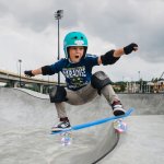 MalPlay Pennyboard se svítícími LED kolečky 56 cm, modrý