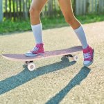 MalPlay Skateboard s oboustranným potiskem 77 cm, Lev