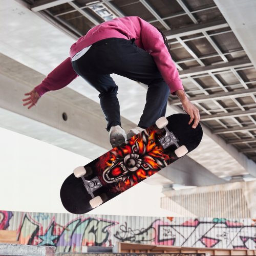 MalPlay Skateboard s oboustranným potiskem 77 cm, Lev