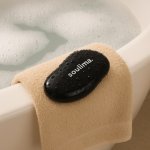 Soulima 25745 Pilník na paty 10 x 6 cm, černý