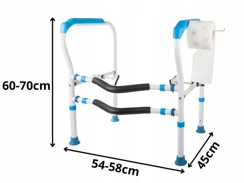 Verk 27421 Stabilní nastavitelné madlo k toaletě