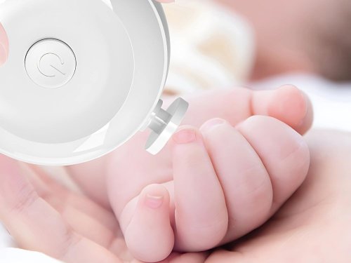 Verk 27450 Detský elektrický pilník na nechty, biely