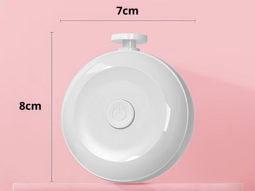 Verk 27450 Detský elektrický pilník na nechty, biely