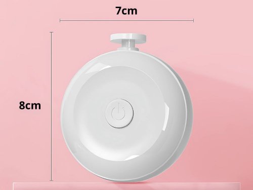 Verk 27450 Dětský elektrický pilník na nehty, bílý