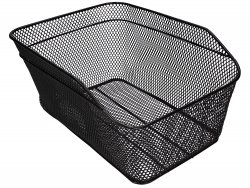 Verk 14573 Koš na zadní nosič kola 33x29x19cm, černý