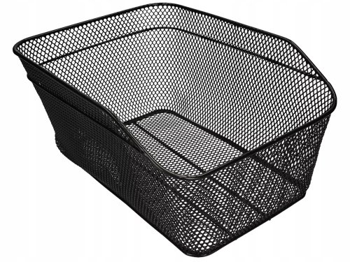 Verk 14573 Koš na zadní nosič kola 33x29x19cm, černý