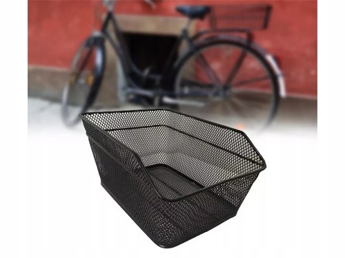 Verk 14573 Koš na zadní nosič kola 33x29x19cm, černý