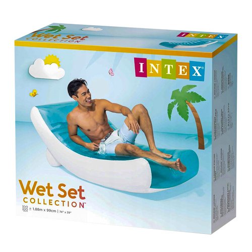 INTEX 56874 Nafukovací lenoška SPLASH LOUNGE 191 x 99 cm