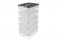 Kruzzel 25759 Úložný box na stavebnici, 35 l, 5 pater 