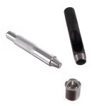 Gardlov 25811 Set patentních oček s nýtovačkou a děrovačem, 100 ks 12/20mm