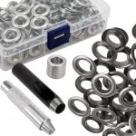 Gardlov 25811 Sada očiek s nitovačom a dierovačom, 100 ks 12/20 mm