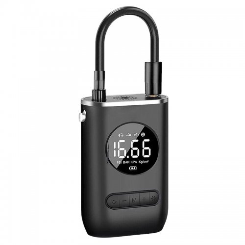 GT A24D Kompresor Aku se svítilnou, 4000 mAh, (auto, motocykl, kolo, míč), 10,3 bar, USB, 50 W