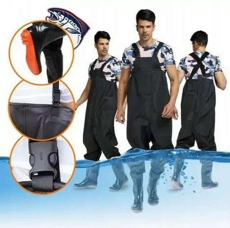 Pronett XJ5737 Brodící kalhoty vel. 43/44 modré