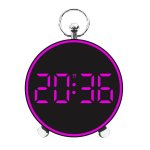 Pronett XJ5739 Multifunkčné hodiny s budíkom a teplomerom, modré číslice