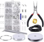 Pronett XJ5779 Praktická sada na výrobu šperků, 1080 ks