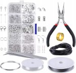 Pronett XJ5779 Praktická sada na výrobu šperků, 1080 ks