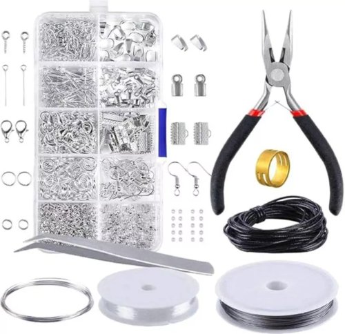 Pronett XJ5779 Praktická sada na výrobu šperků, 1080 ks