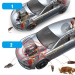 GT K751A4 Odpuzovač škůdců do auta 5 - 12 V, LED záblesky