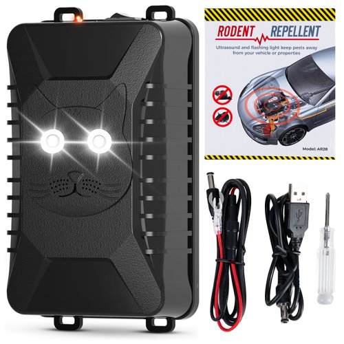 GT K751A4 Odpuzovač škůdců do auta 5 - 12 V, LED záblesky