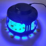 GT K751H1 Elektrický lapač hmyzu a múch LED UVA 365nm