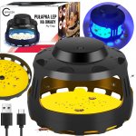 GT K751H1 Elektrický lapač hmyzu a múch LED UVA 365nm