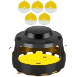 GT K751H1 Elektrický lapač hmyzu a múch LED UVA 365nm
