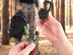 Verk 14600 Prívesok na kľúče s navíjacou šnúrkou, béžový