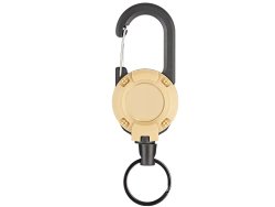 Verk 14600 Prívesok na kľúče s navíjacou šnúrkou, béžový