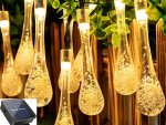 Verk 12380 Solárna svetelná reťaz, 20 LED diód, teplá biela