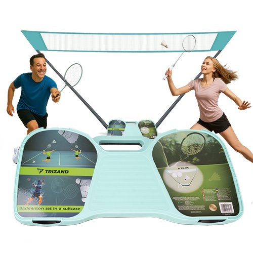Trizand 25515 Badmintonová súprava, sieť, rakety, loptičky