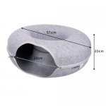 Purlov 25810 Tunel, pelech pre mačky v tvare "Donut"