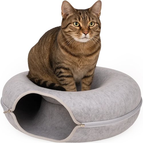 Purlov 25810 Tunel, pelech pre mačky v tvare "Donut"