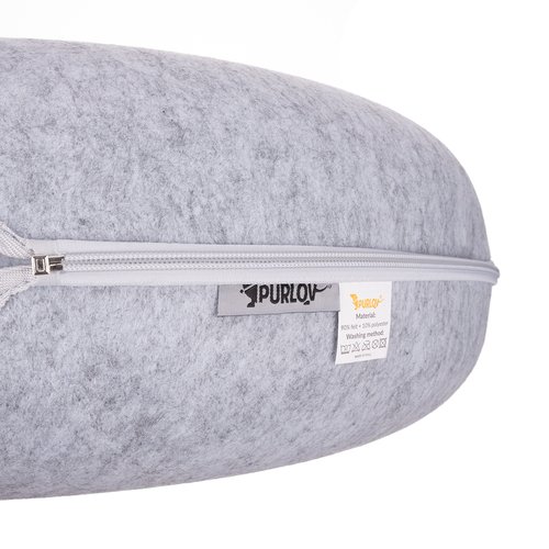 Purlov 25810 Tunel, pelíšek pro kočky ve tvaru "Donutu"