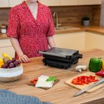 Teesa TSA3232 Kontaktný gril Panini 1500W, nerezová oceľ