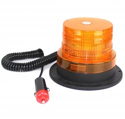 Výstražné svetlo APT ZD95 LED s magnetom 12V/24V, oranžová