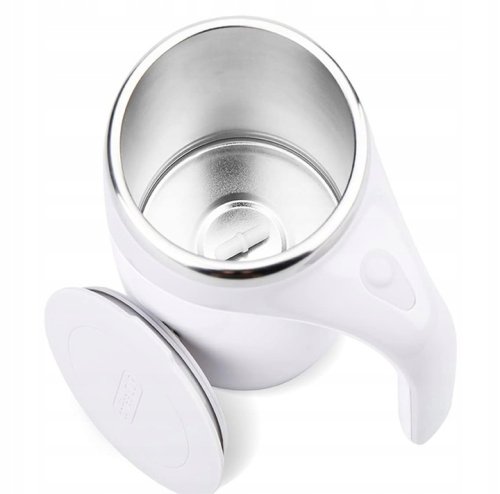 APT DA347 Samomíchací šálek na kávu 380 ml, bílý