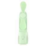 KIK KX3075 Ventilátor skládací, USB, 1200 mAh, USB-C, zelená