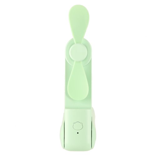 KIK KX3075 Ventilátor skládací, USB, 1200 mAh, USB-C, zelená